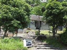 倉敷ユースホステルのエントランス